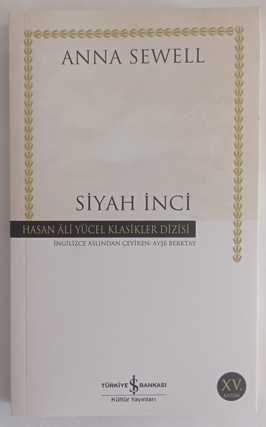 Anna Sewell,Siyah İnci