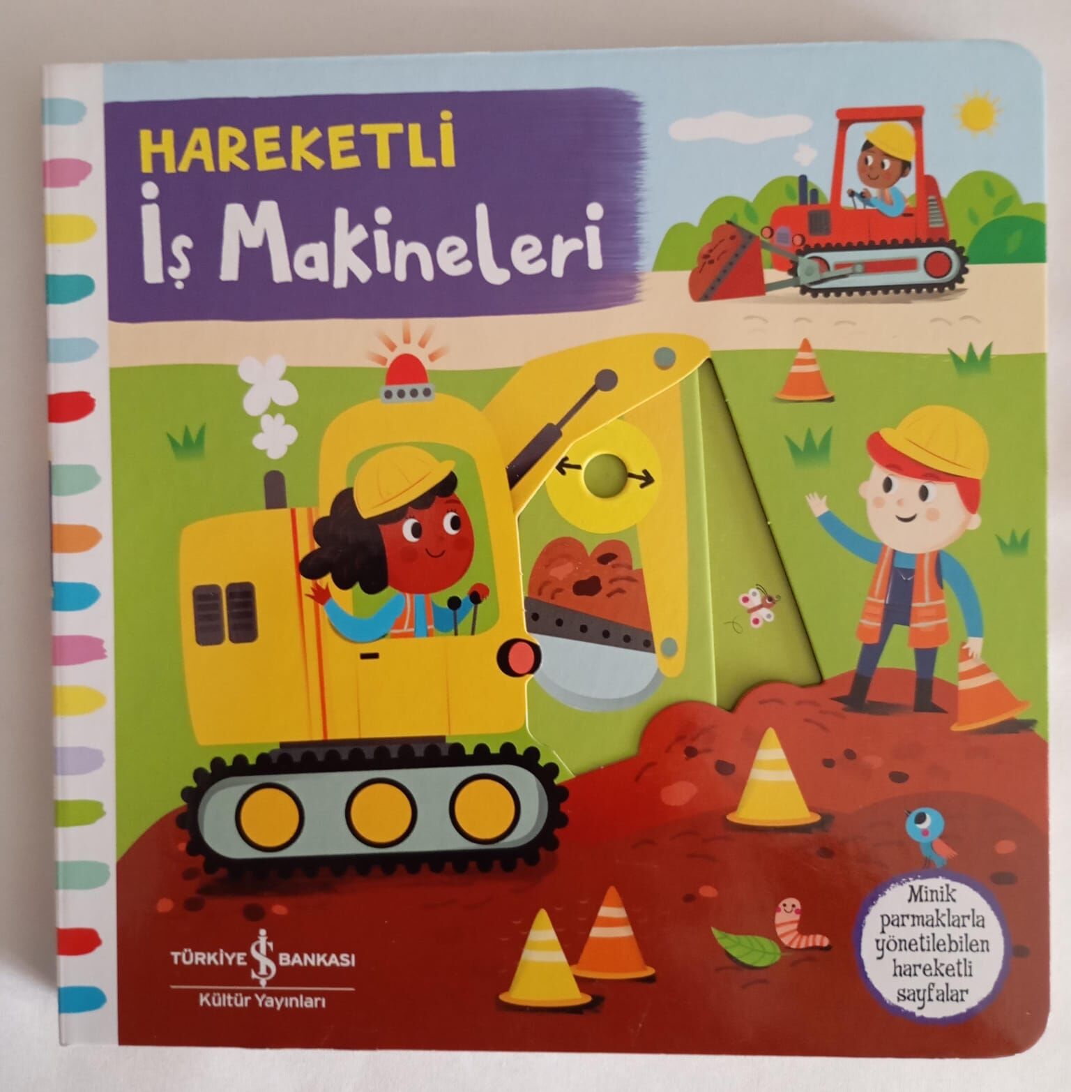 Hareketli Çocuk Kitabı ,İş Makineleri