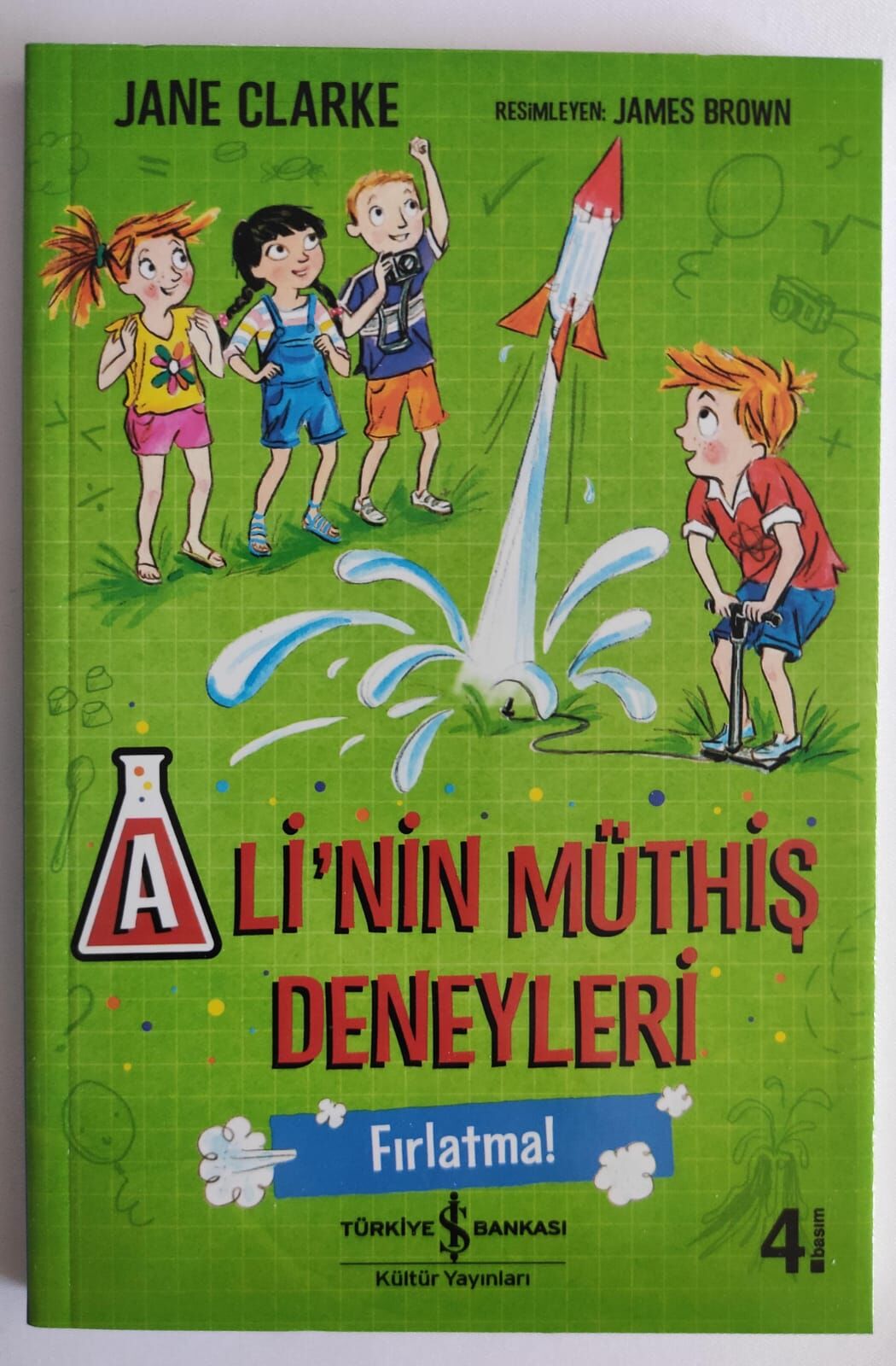 Jane Clarke,Ali'nin Müthiş Deneyleri(Fırlatma)