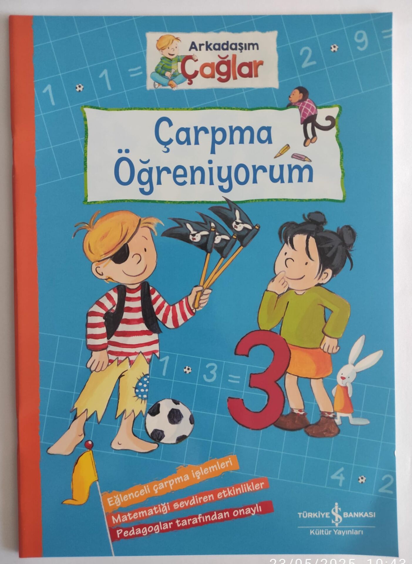 Arkadaşım Çağlar,Çarpma Öğreniyorum